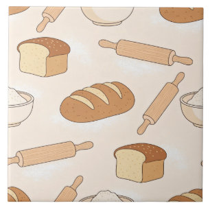 Cosy Baking Pattern Tile