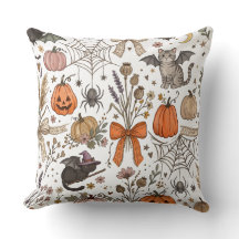 Cosy Bat Cat Halloween Pattern