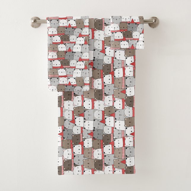"Cosy Bath Towel Collection: Trending Designs!" (Insitu)