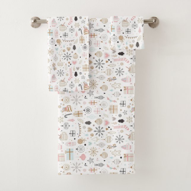 "Cosy Bath Towel Collection: Trending Designs!" (Insitu)