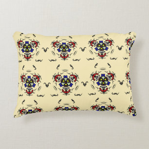 Cosy Beige Mandala Decorative Cushion