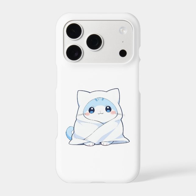 Cosy Blanket Kitten Kawaii Cute Cat Design (Back)