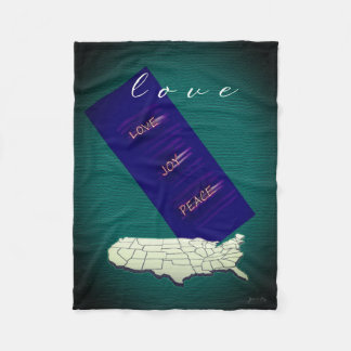 Cosy Blanket / Love Joy Peace USA