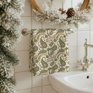 Cosy Boho Towel Paisley Gift for Their Bathroom