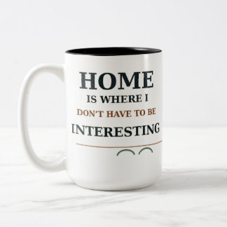 Cosy Book Lover Cat & Funny Introvert Coffee Mug