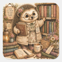 Cosy Book Lover Cottagecore Library