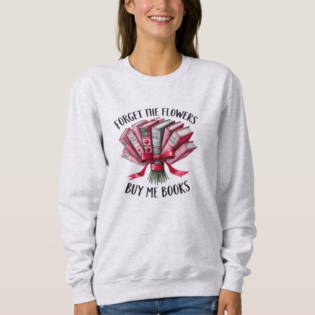Cosy Book Lover Sweatshirt (Front)