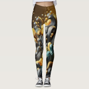 Cosy Book Nook Capris Leggings
