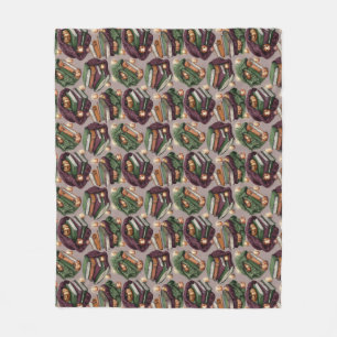 Cosy Books Fleece Blanket