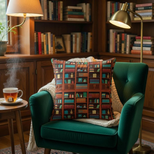 Cosy Bookshelves  Cushion (Creator Uploaded)