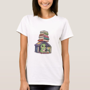 Cosy Bookworm's Tea Time Hideaway T-Shirt