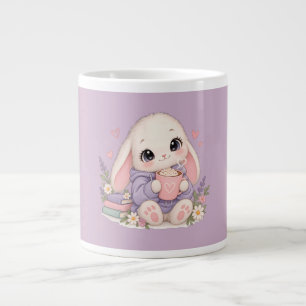 Cosy Bunny Love Large Coffee Mug