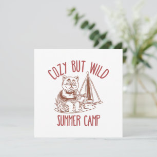 Cosy But Wild Summer Camp– Vintage Cat