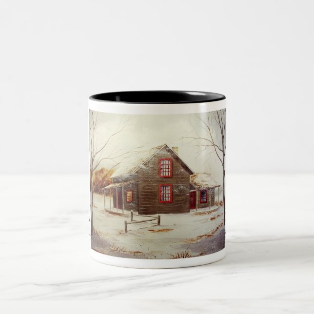 Cosy Cabin Coffee Mug (Center)