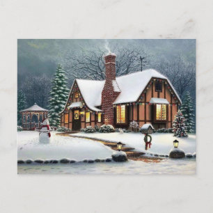 Cosy Cabin Postcard