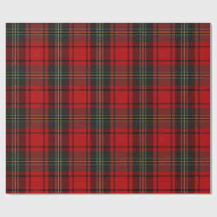 Cosy Cabin Red & Black Plaid Wrappi Wrapping Paper