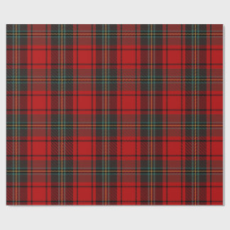 Cosy Cabin Red & Black Plaid Wrappi Wrapping Paper