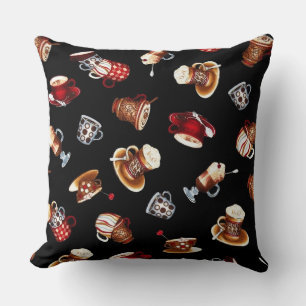 Cosy Cafe Latte Cushion