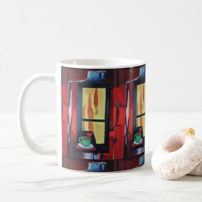 Cosy cafe mug (With Donut)