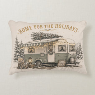 Cosy Camper Christmas Sofa Decor Decorative Cushion