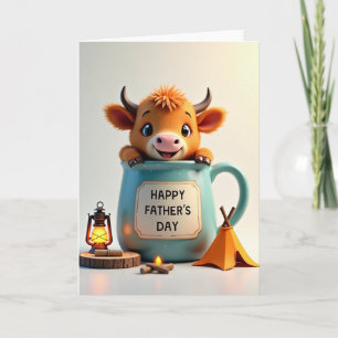Cosy Campfire Fathers Day Card