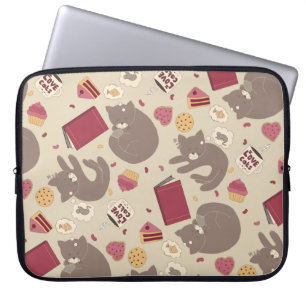 Cosy Cat Lovers Collage Laptop Sleeve