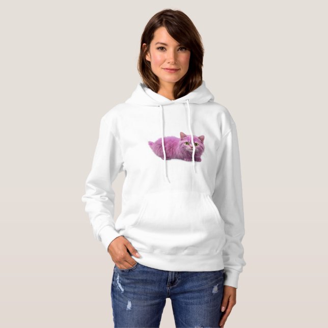 Cosy cat Style with  Hoodie (Front Full)