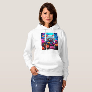 Cosy cat Style with Hoodie