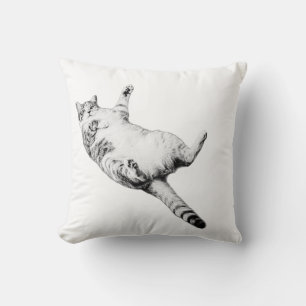 Cosy Cat with Attitude Cushion
