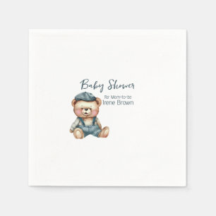 Cosy Charming Baby Shower Napkin