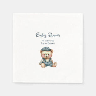 Cosy Charming Baby Shower Napkin