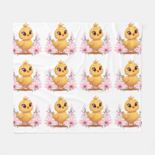 Cosy Chick Fleece Blanket