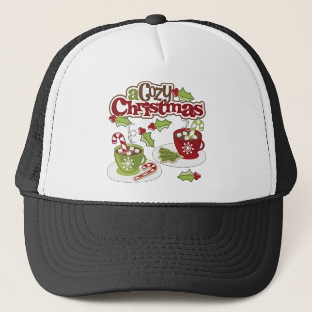 Cosy Chirstmas Trucker Hat (Front)