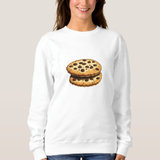 Cosy Choco Chip Cookie Women's Sweatshirt