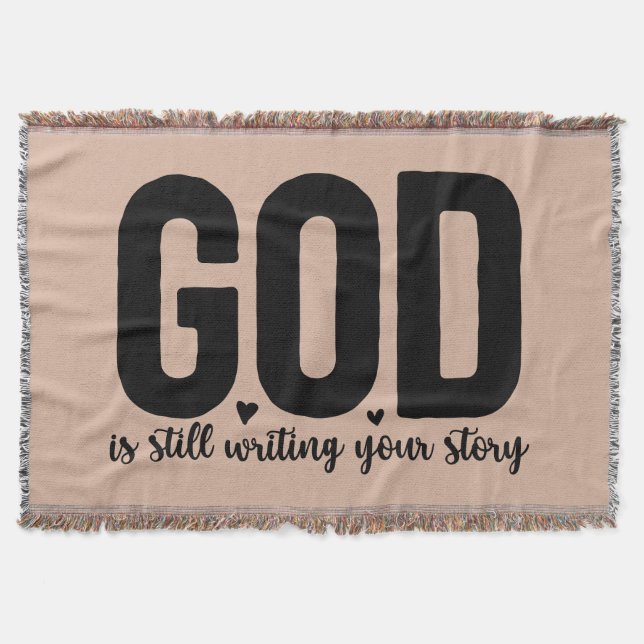 Cosy Christian Blanket, Birthday gift, Religious Throw Blanket (Front)