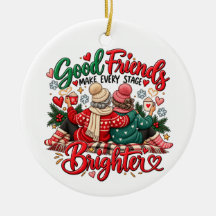 Cosy Christmas Best Friends Winter Design