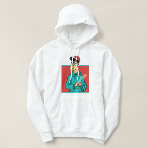 Cosy Christmas Character: Festive Cartoon T-Shirt Hoodie
