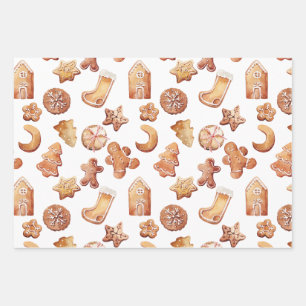 Cosy Christmas cookies Wrapping Paper