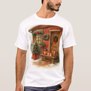 Cosy Christmas Cottage T-Shirt