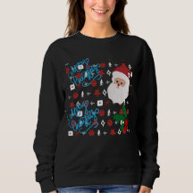 Cosy Christmas holiday sweatshirt for women