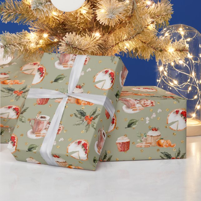 Cosy Christmas Holiday Wrapping Paper (Holidays)