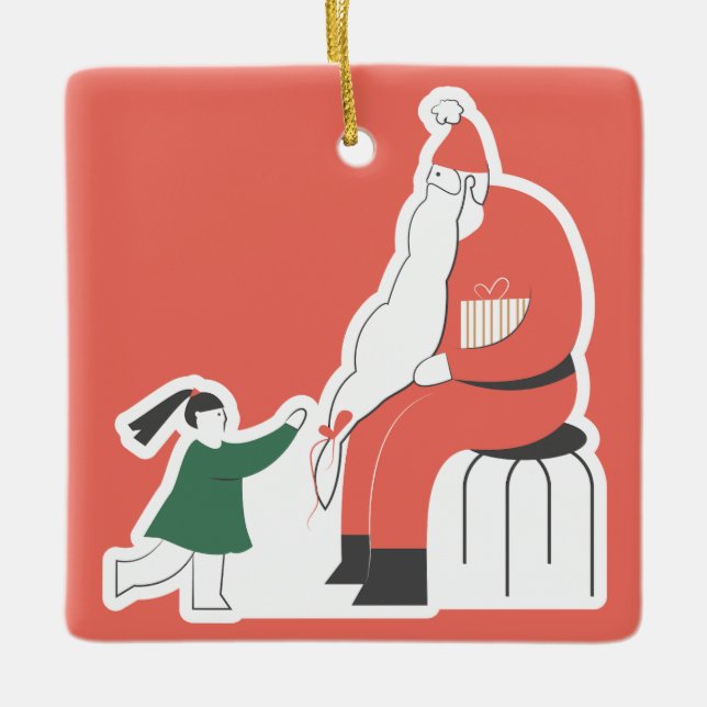 Cosy Christmas Ornament (Front)