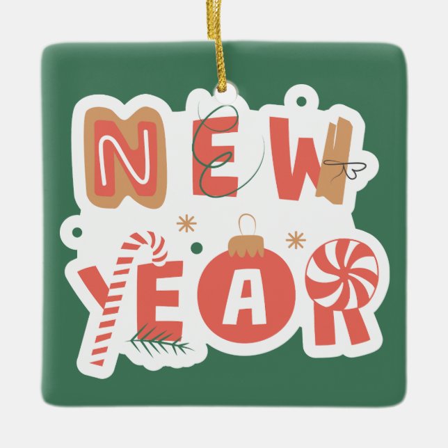 Cosy Christmas Ornament (Front)