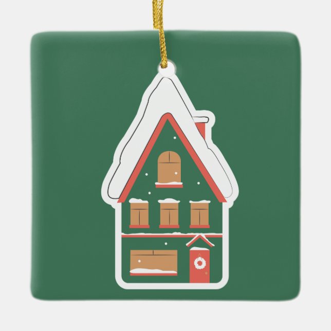 Cosy Christmas Ornament (Front)