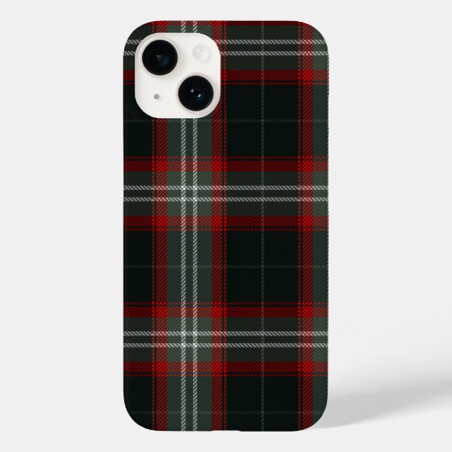 Cosy Christmas Plaid Case-Mate iPhone Case (Back)