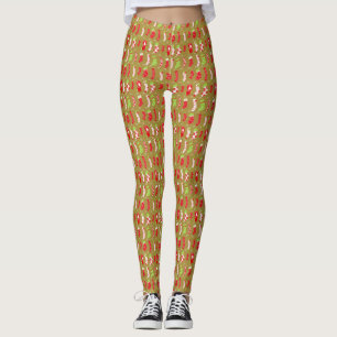 Cosy Christmas Retro Winter Socks Leggings