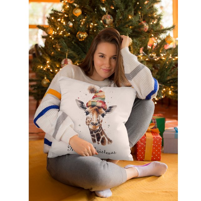 Cosy Christmas Safari, custom Cushion (Creator Uploaded)