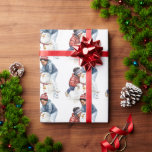 Cosy Christmas Snowman Wrapping Paper<br><div class="desc">Title: "Noel Noir: African American Wrapping Paper - Celebrate with Style!" "Noel Noir" - Black Christmas Wrap your gifts in the spirit of joy and elegance with our Noel Noir African American Wrapping Paper. Embrace the magic of the holiday season as this beautifully designed gift wrap captures the essence of...</div>