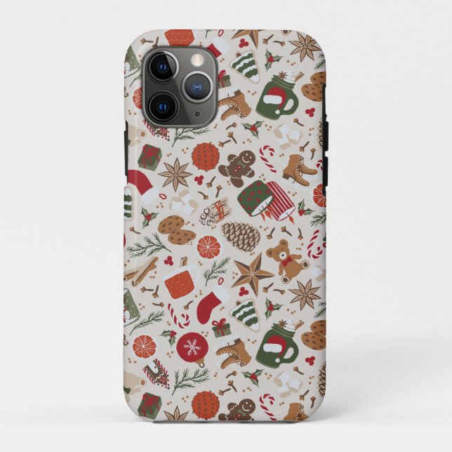 Cosy Christmas & Spice Case-Mate iPhone Case (Back)