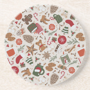 Cosy Christmas & Spice Coaster